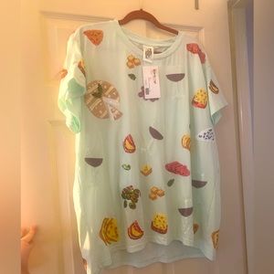 Queen of sparkles charcuterie top NWT